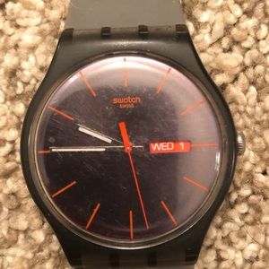 Orange And Gray Swatch